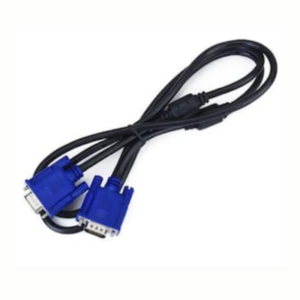TV-out Cable tft vga cable 1.5 mtr  (Black, For Computer, 1.5 m)